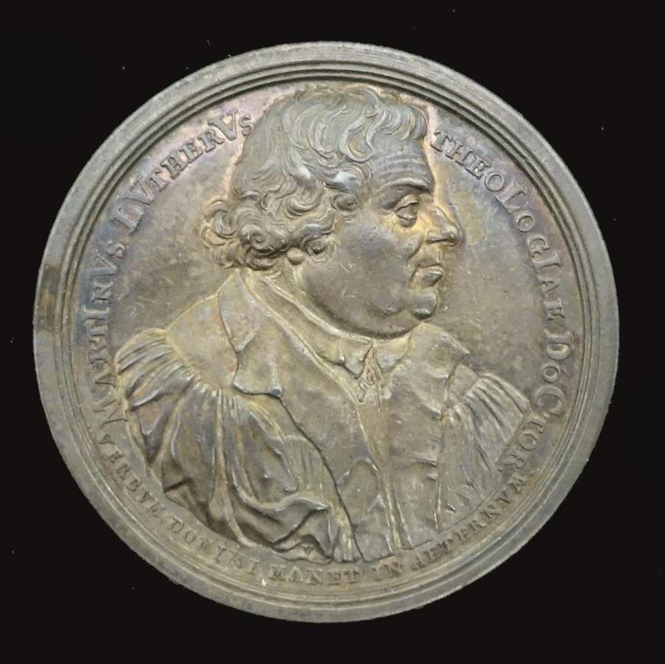 Medaille Martin Luther, Reformator
