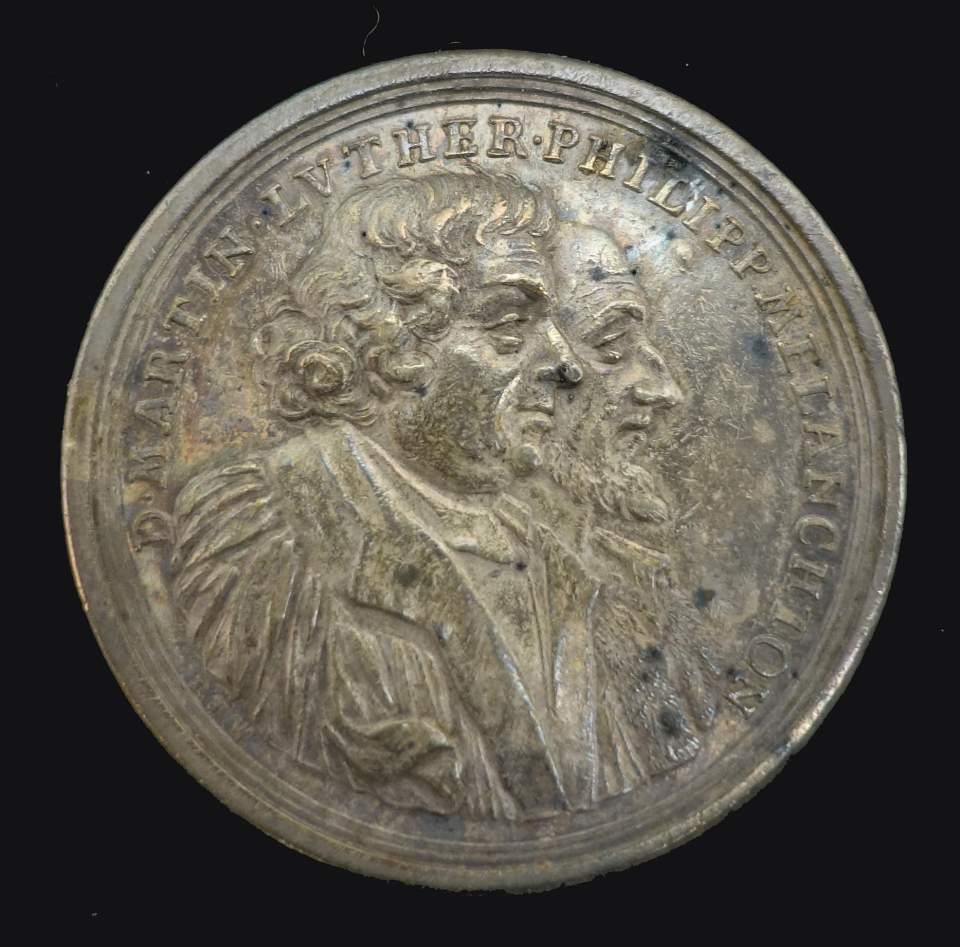 Medaille Luther und Melanchton, Reformatoren