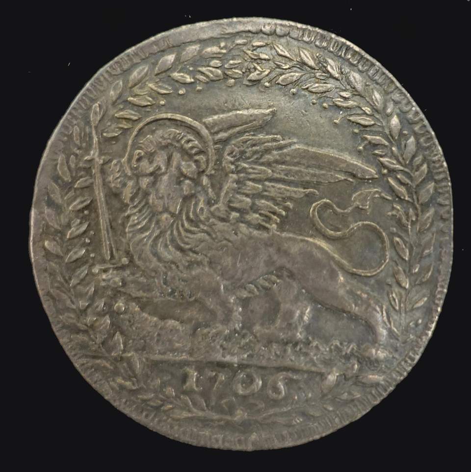 Medaille Bündnis der 3 Bünde mit Venedig