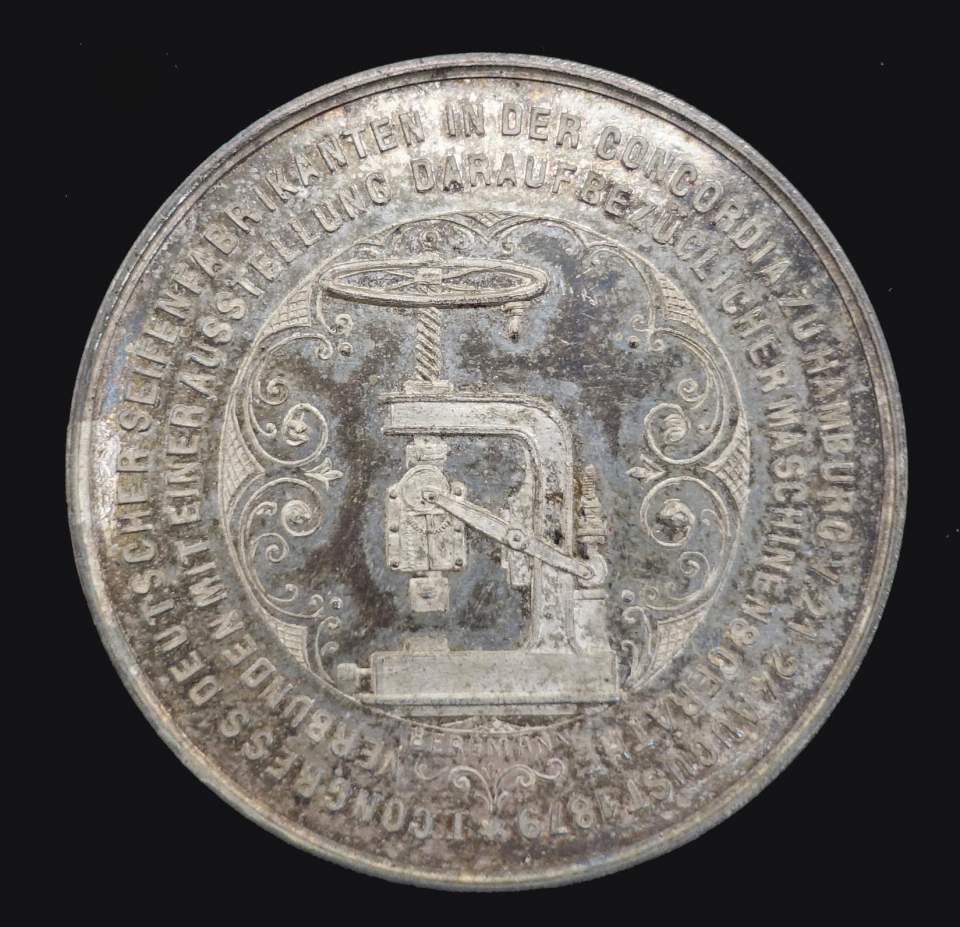 Medaille Seifen - Congress, Hamburg