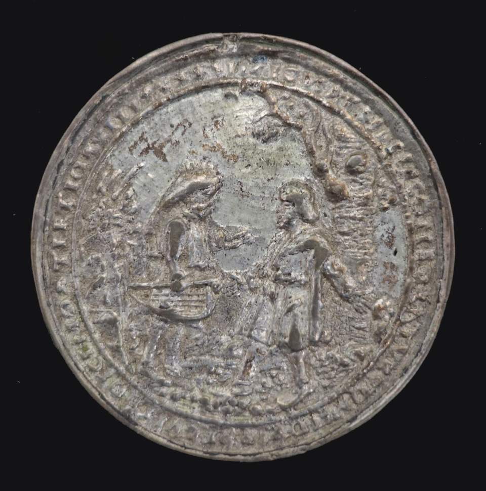 Medaille David u. Goliath