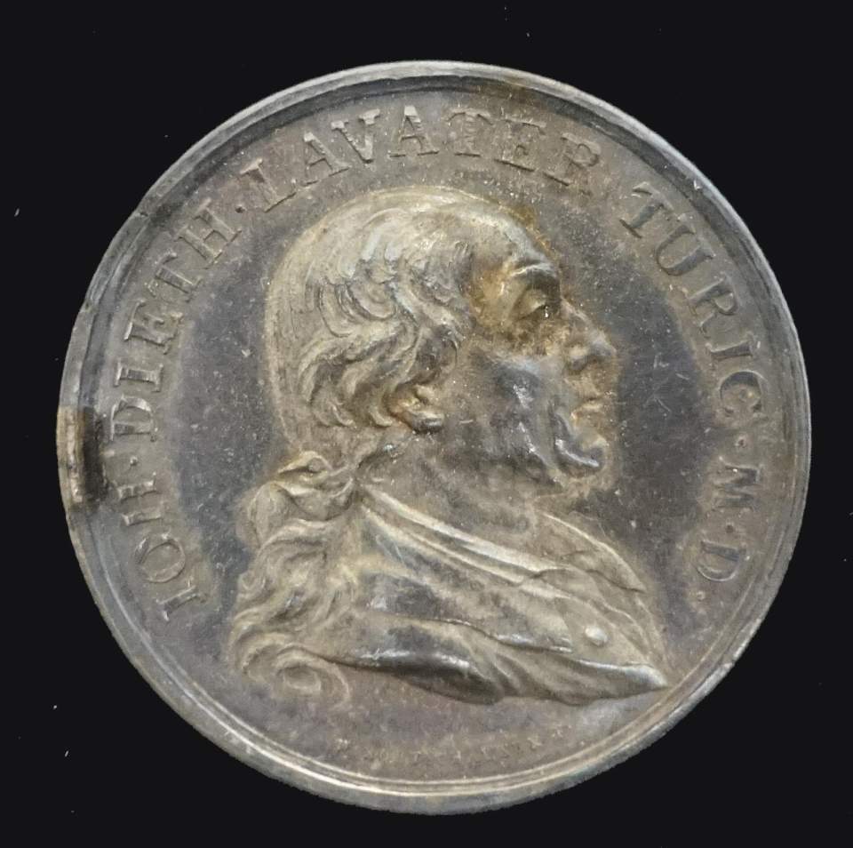 Medaille Joh. Dieth. Lavater, Theologe, Zürich
