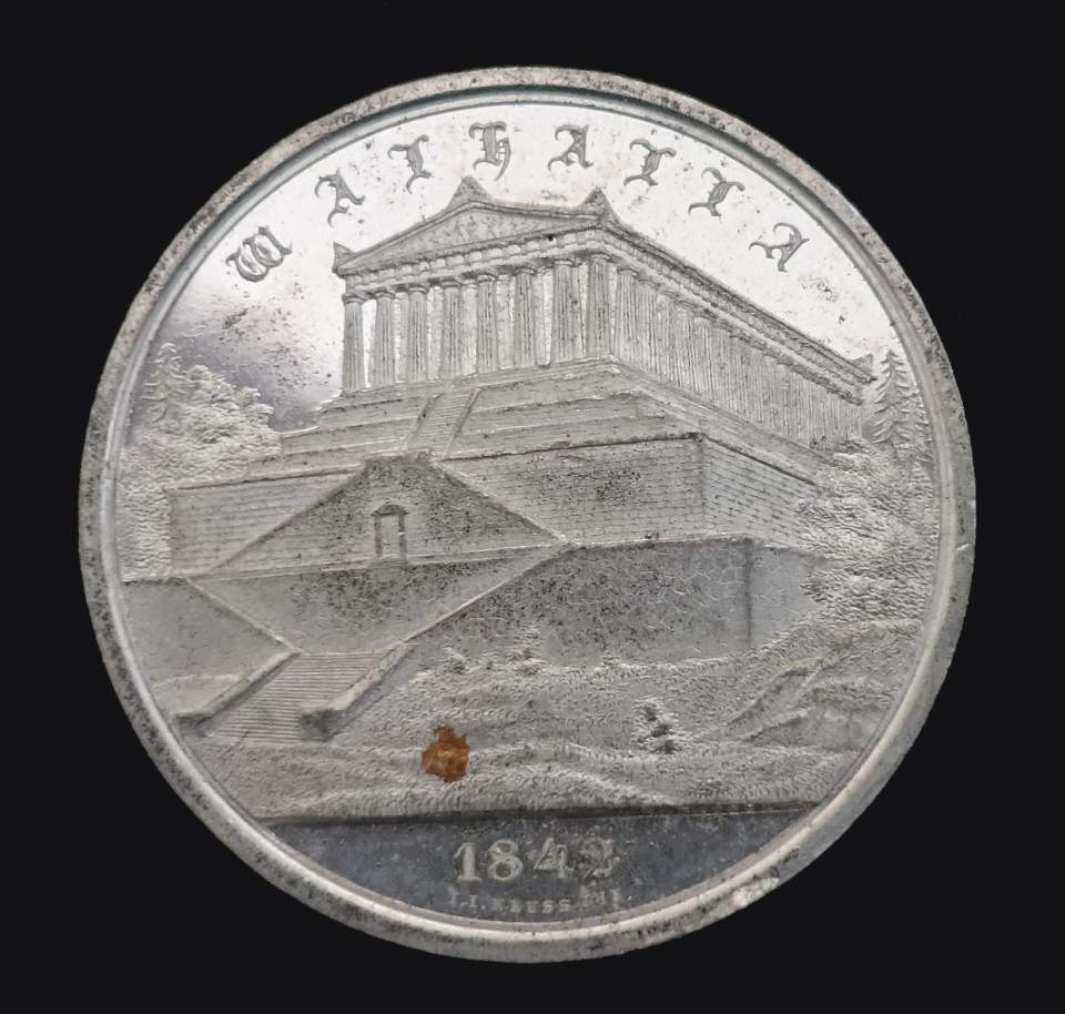 Medaille Walhalla bei Regensburg