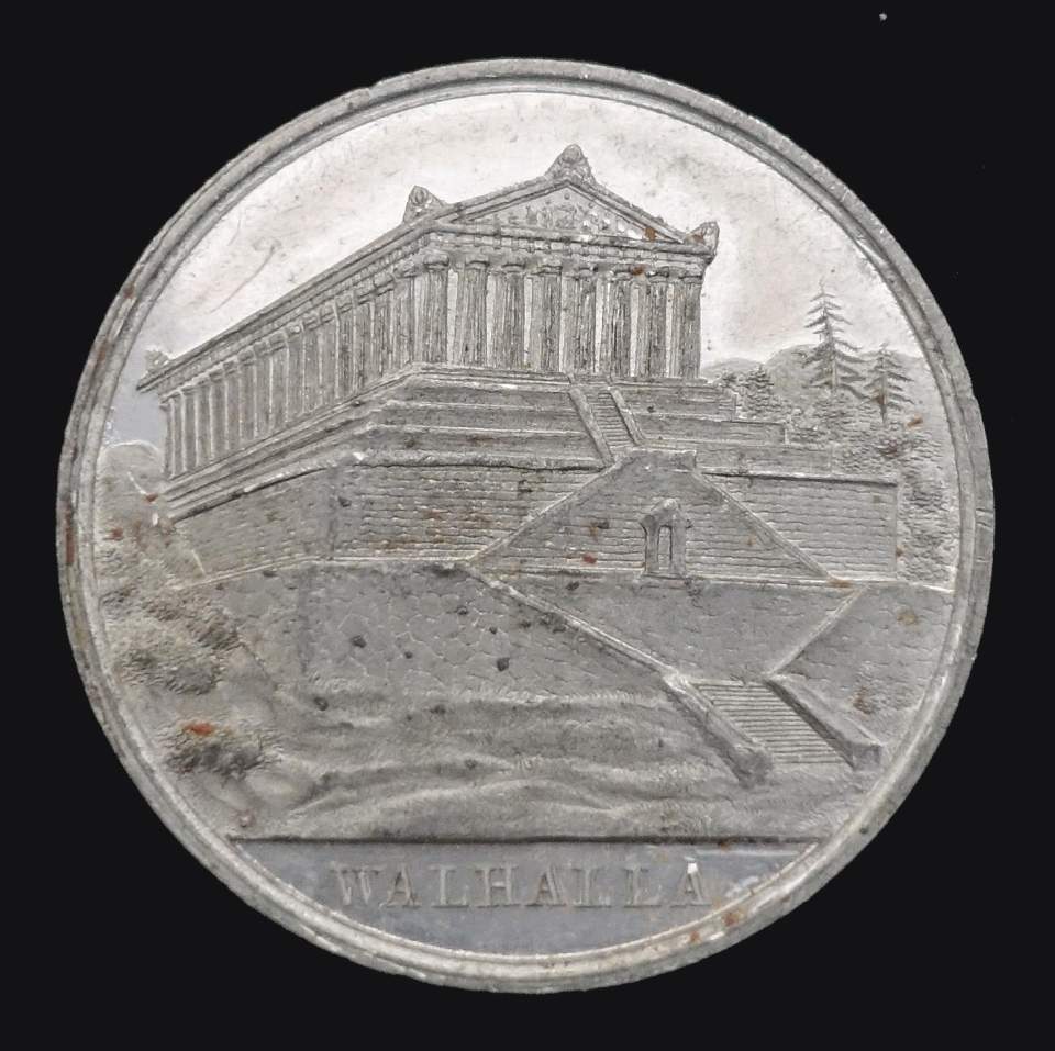 Medaille Walhalla bei Regensburg