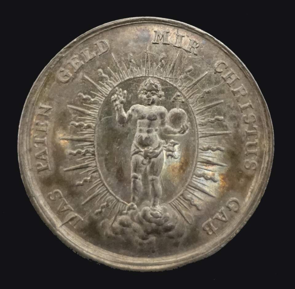 Medaille zur Taufe