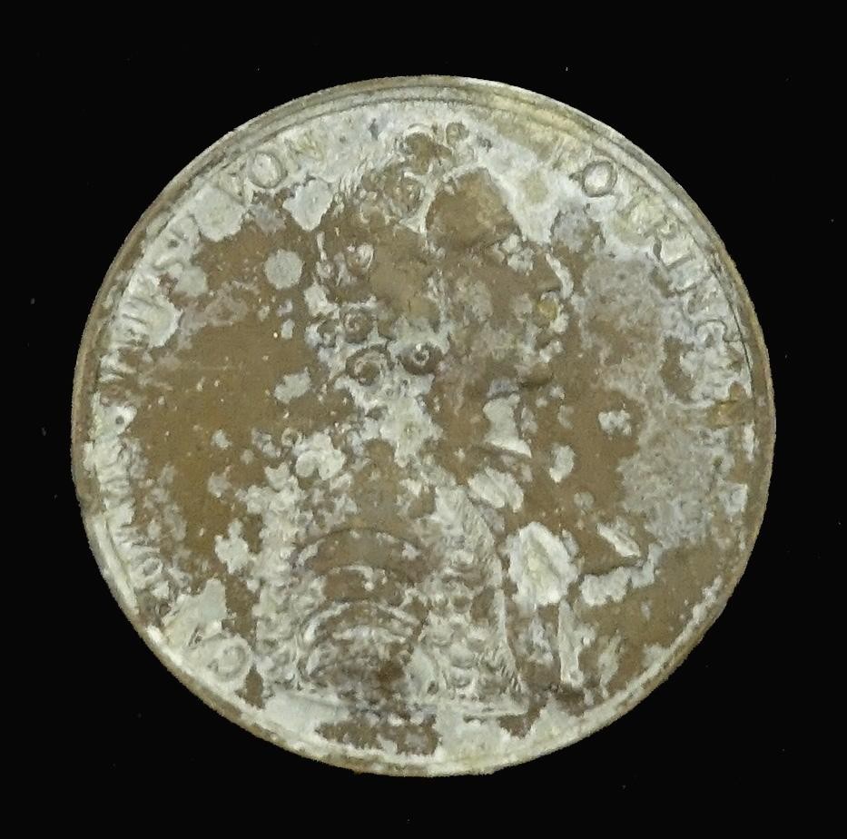 Medaille Überfahrt über den Rhein, Carl v. Lothringen