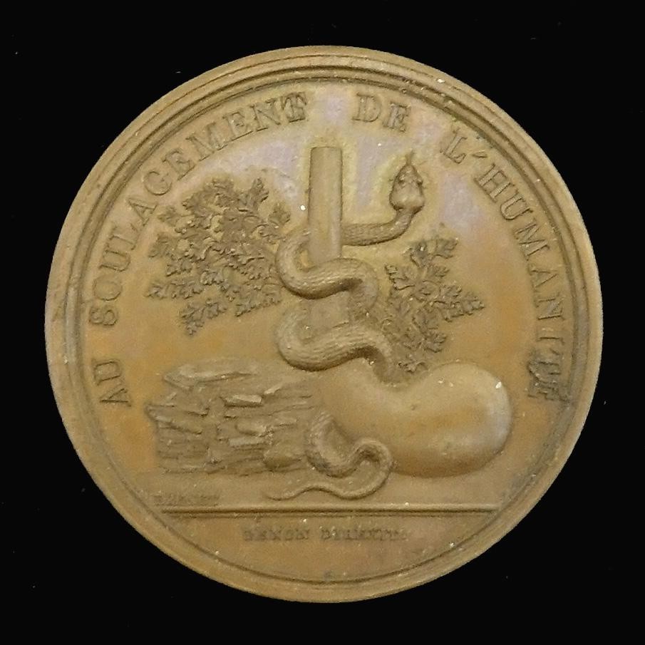 Medaille Zur Erleichterung der Menschheit