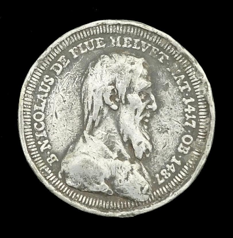 Medaille Niklaus von der Flüe, Einsiedler u. Friedenstifter