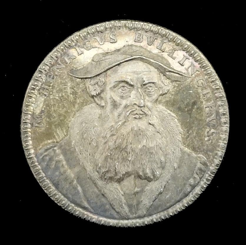 Medaille Heinrich Bullinger, Reformator, 1504 - 1575, Zürich