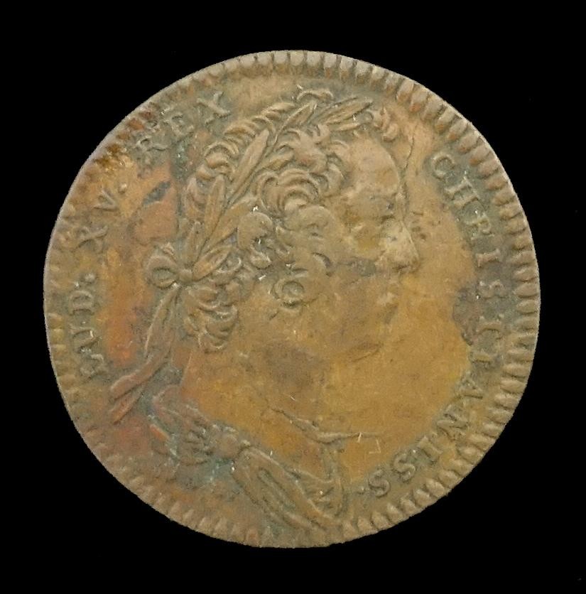 Medaille König Ludwig XV. v. Frankreich