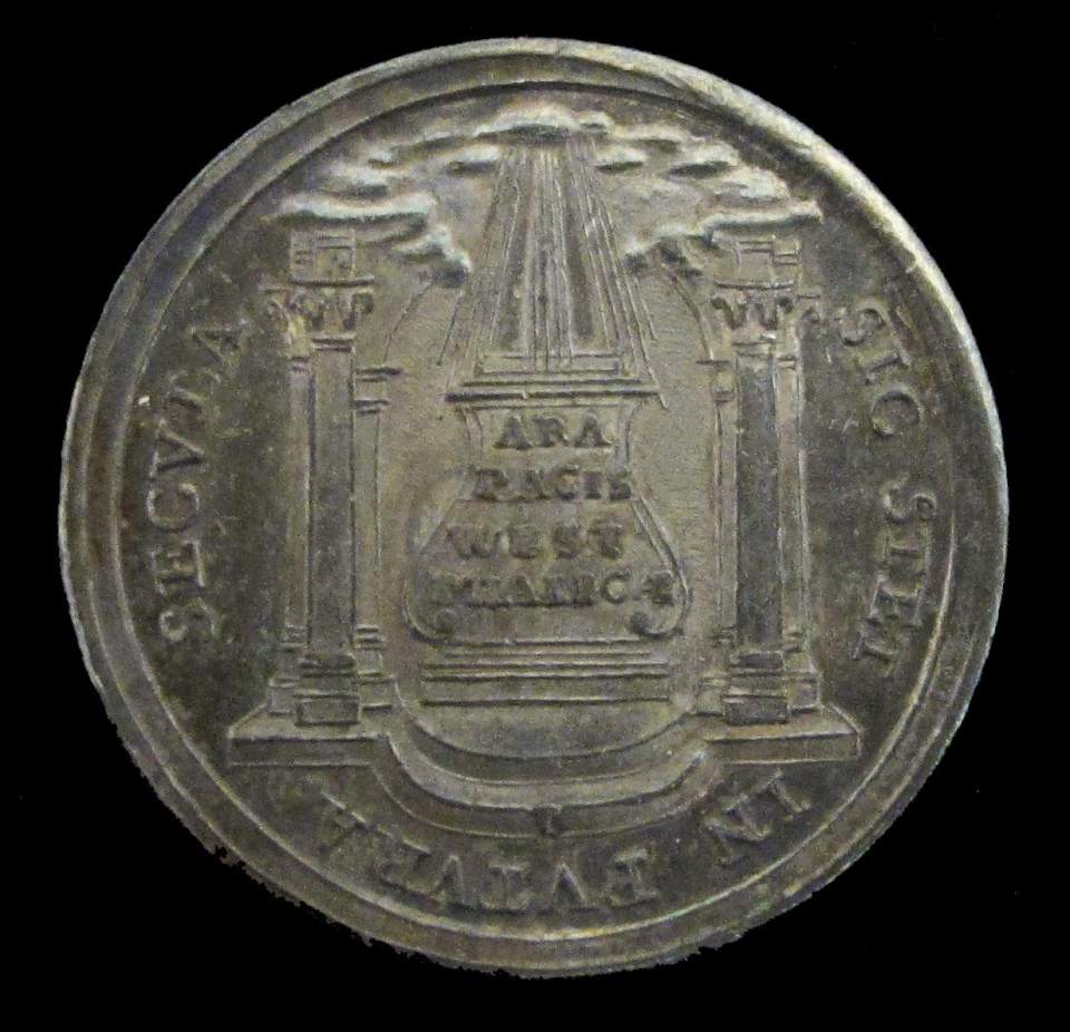 Medaille 100 Jahrfeier des Westfählischen Friedens in Lindau