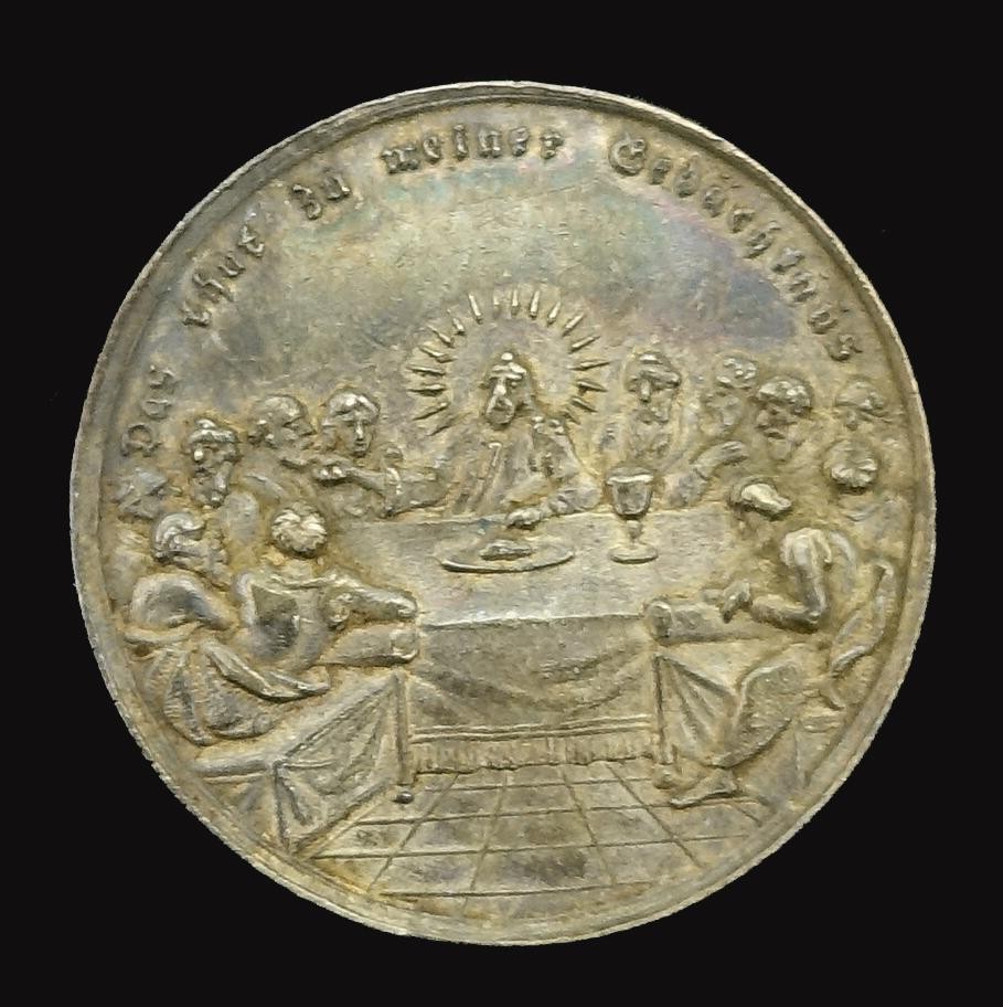 Medaille Das letzte Abendmahl