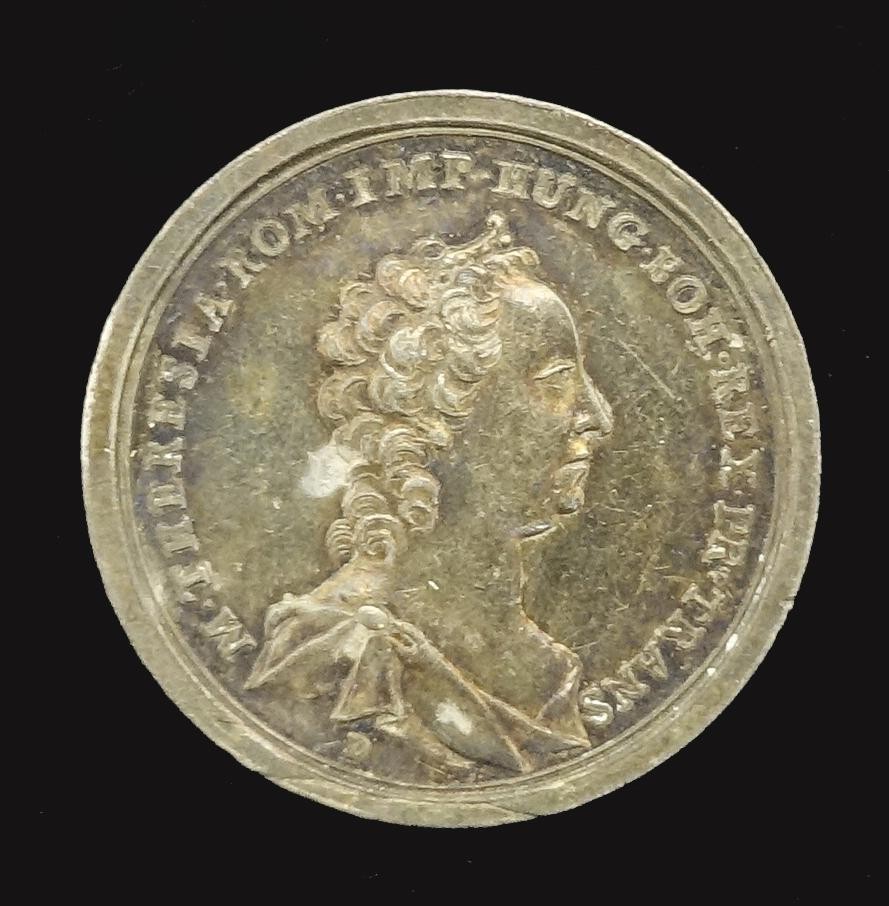 Medaille Erneuerung d. Metallgesetzes in Siebenbürgen unter M. Theresia