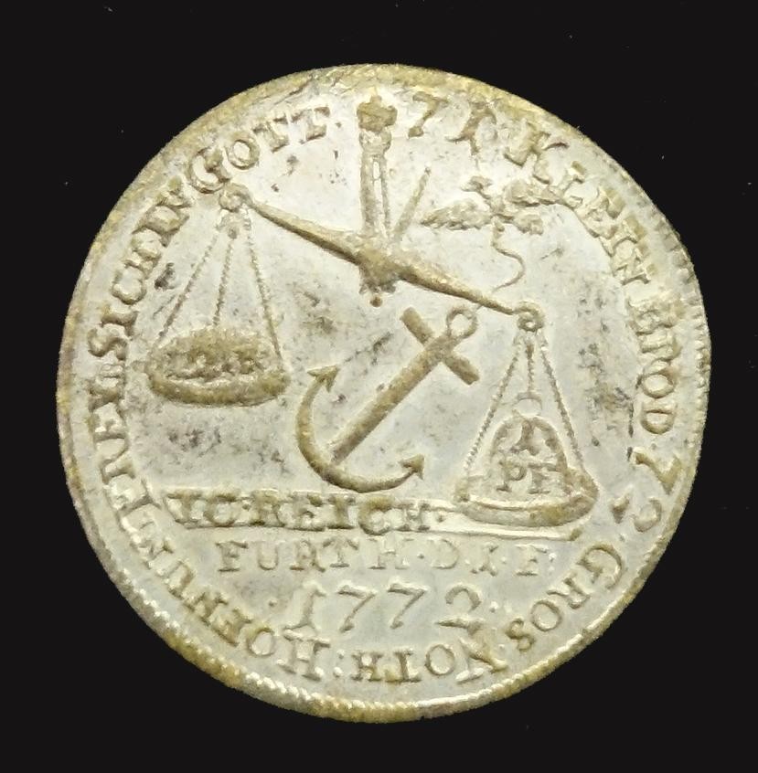 Medaille Hungersnot Fürth