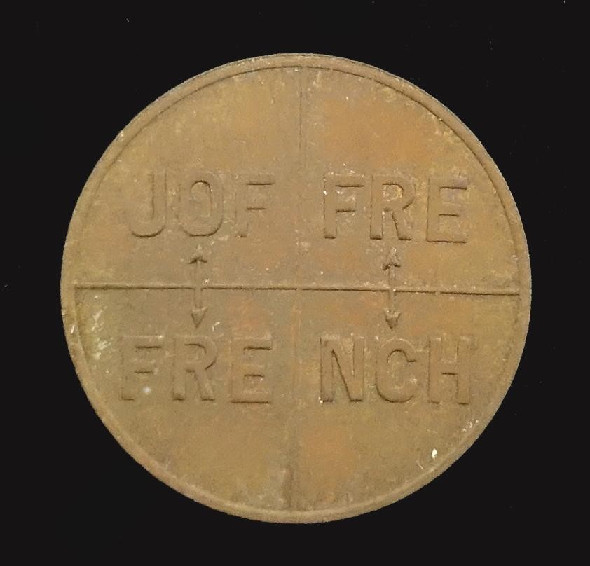 Medaille Deutscher Spott auf Marchal, Joffre und die Allierten im 1. Weltkrieg
