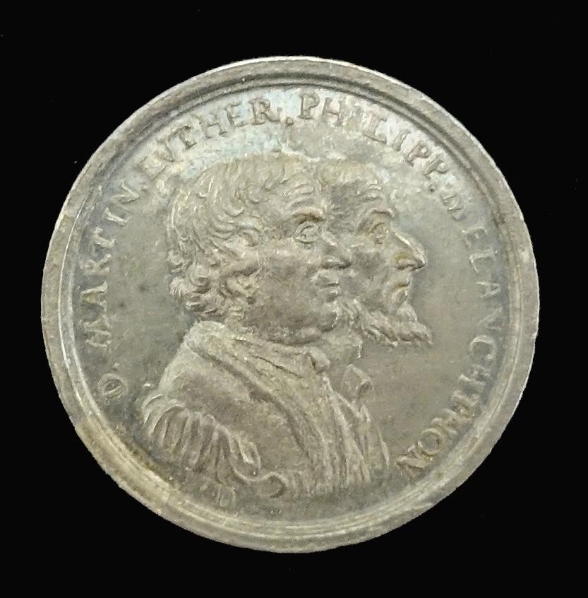 Medaille Luther u. Melanchthon, Reformatoren