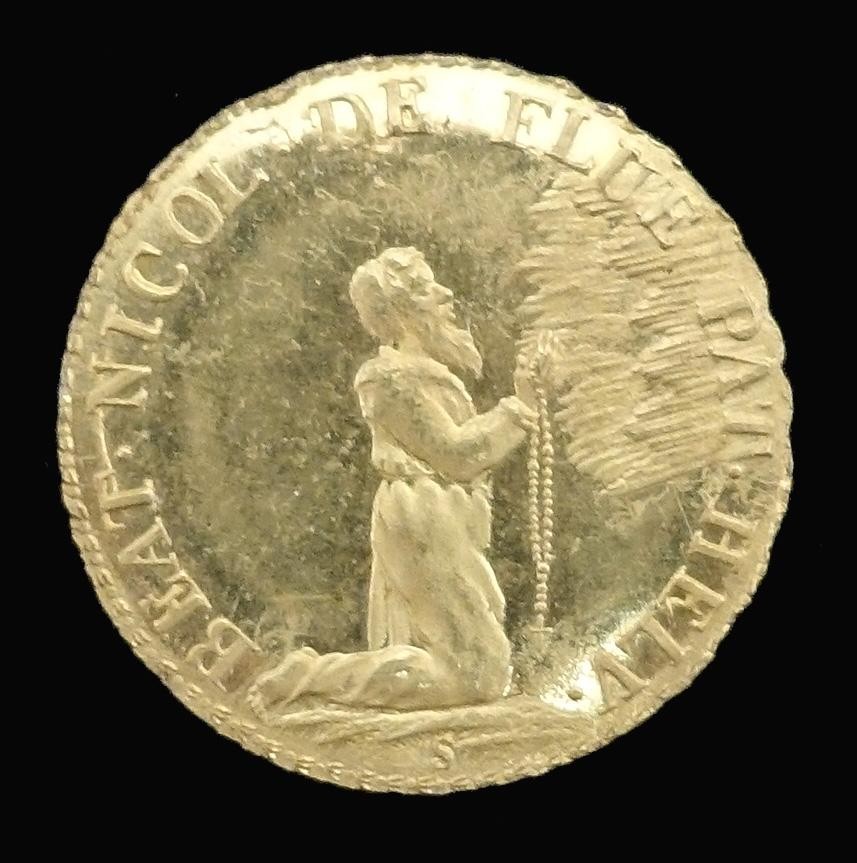 Medaille Niklaus v. d. Flüe, Einsiedler und Friedensstifter