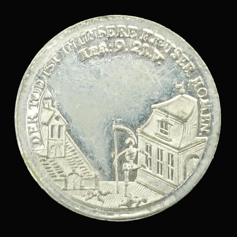 Medaille Hungersnot in Sachsen
