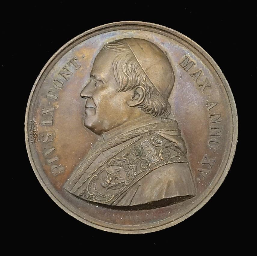 Medaille Papst Pius IX. 1846 - 78