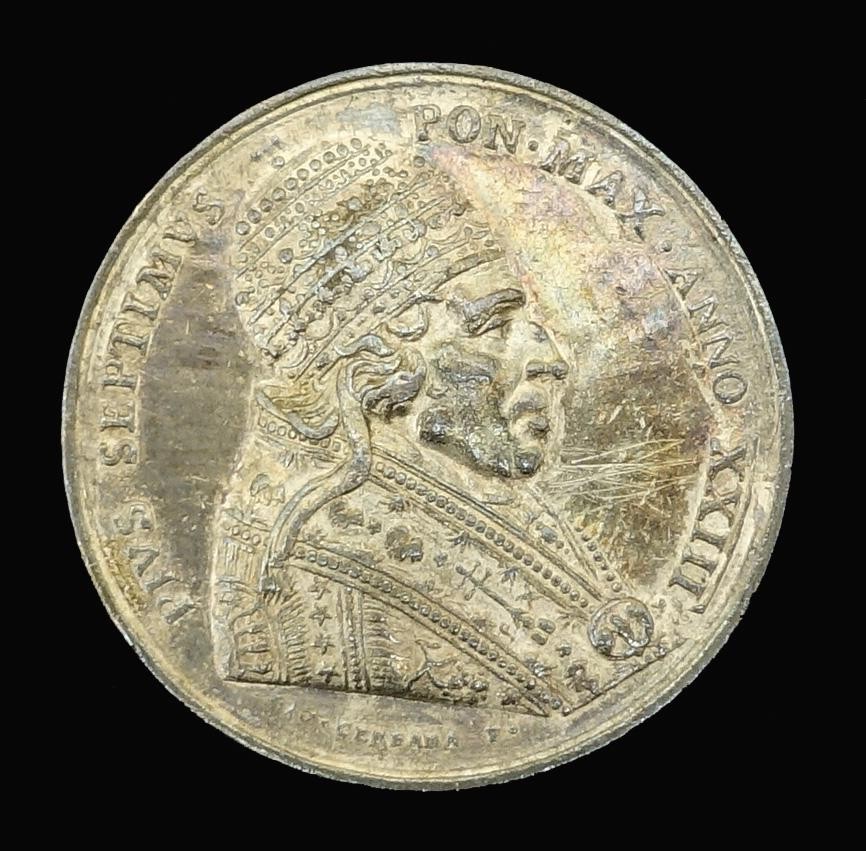 Medaille Papst Pius VII. 1800 - 23