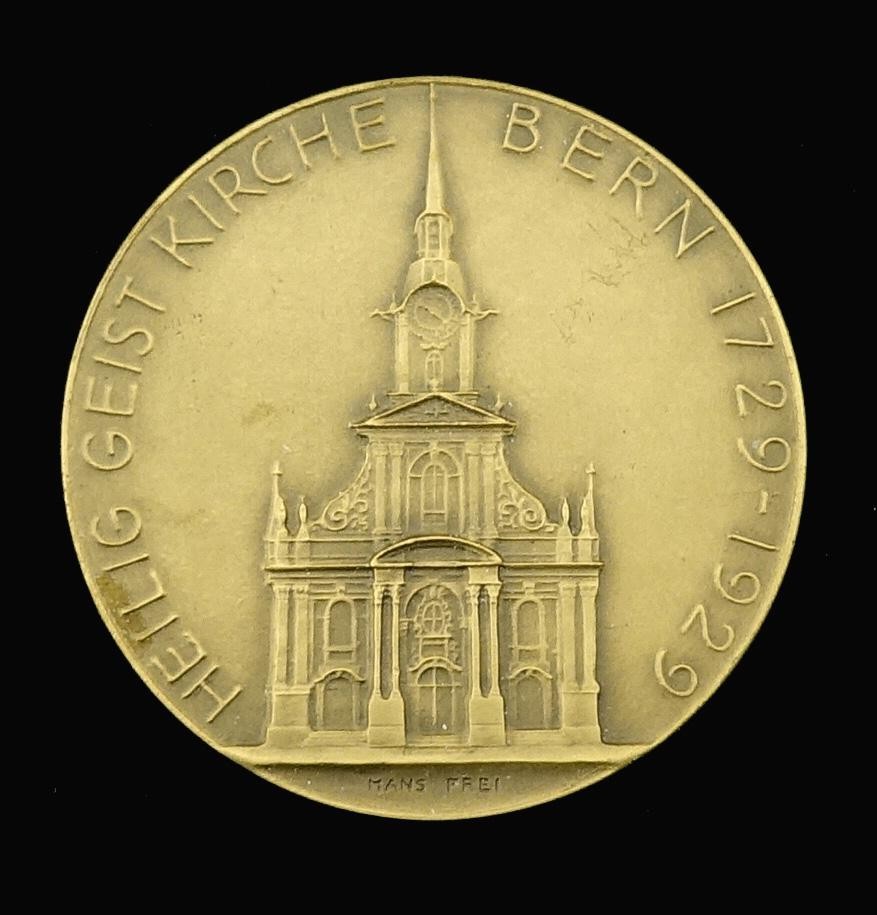 Medaille Jubiläum Hl. Geistkirche in Bern