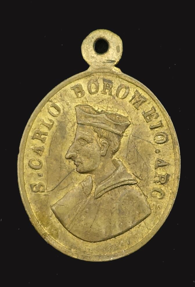 Medaille Kardinal Karl Boromäus, 1538 - 1584, Mailand