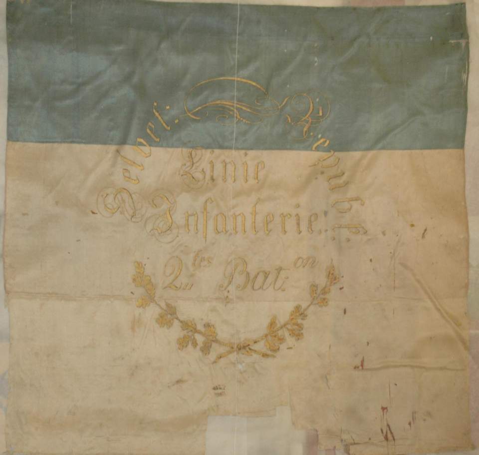 Fahne, Bataillonsfahne, Helvetische Republik
