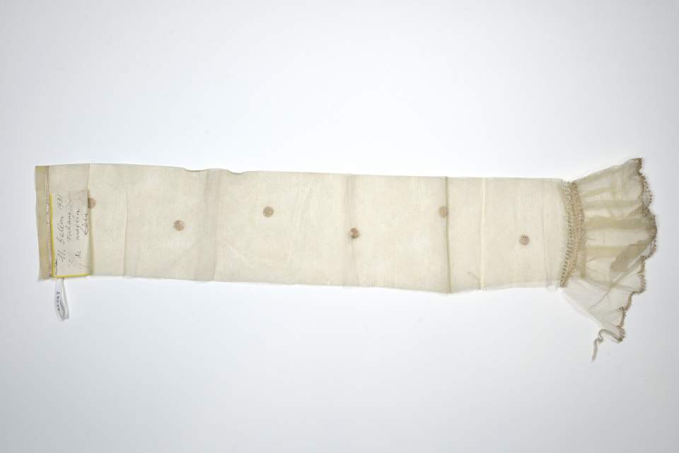 Vorhangmuster Kettenstich