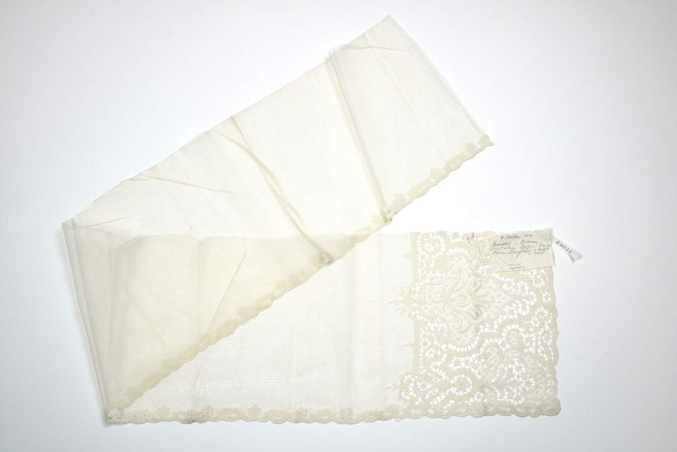 Vorhangmuster Kettenstich