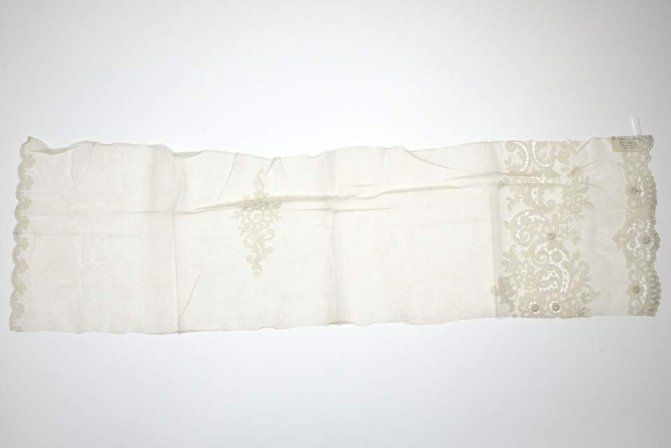 Vorhangmuster Kettenstich