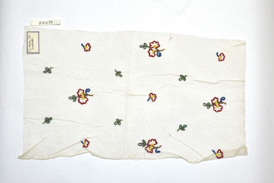 Musterabschnitt Kettenstich