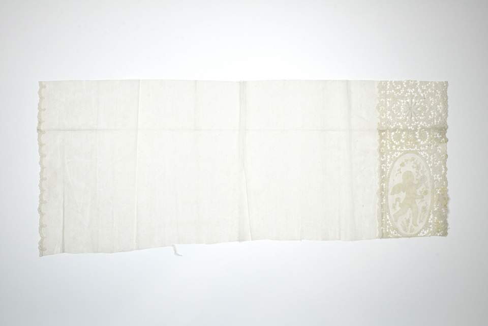 Vorhangmuster Kettenstich