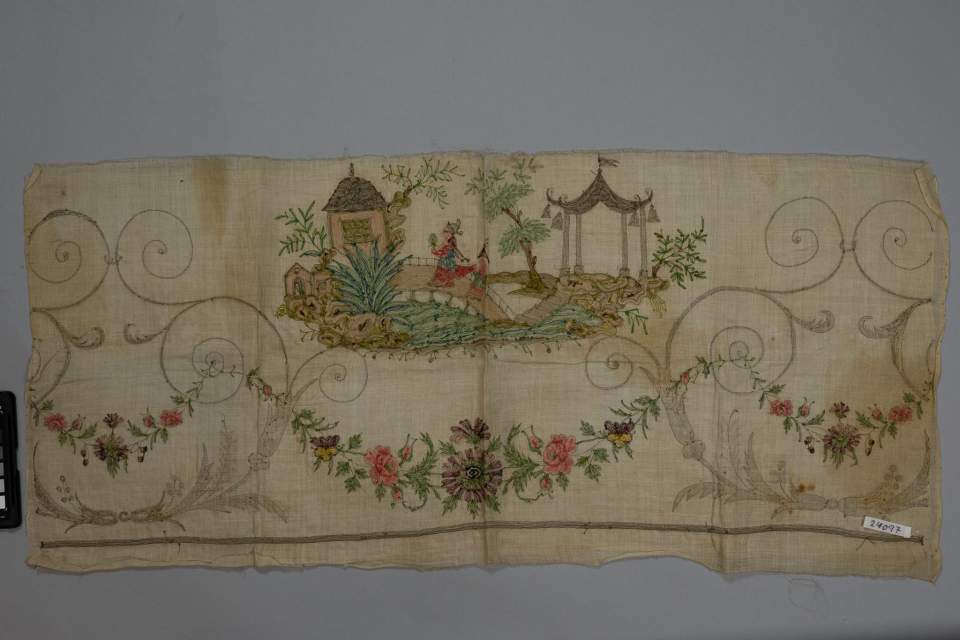 Fragment, vermutlich Decke