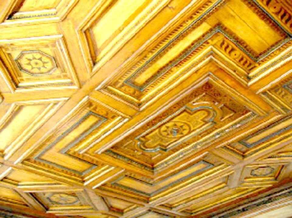 Decke aus dem Tettlingerhaus in Walenstadt, Period Room