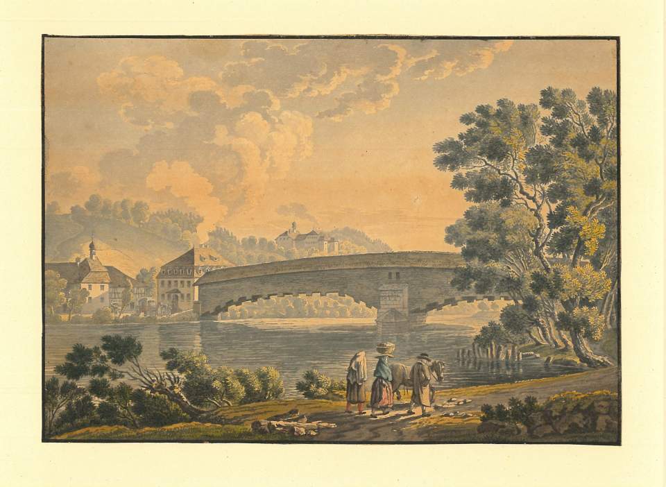 Ansicht Brücke bei Oberbüren