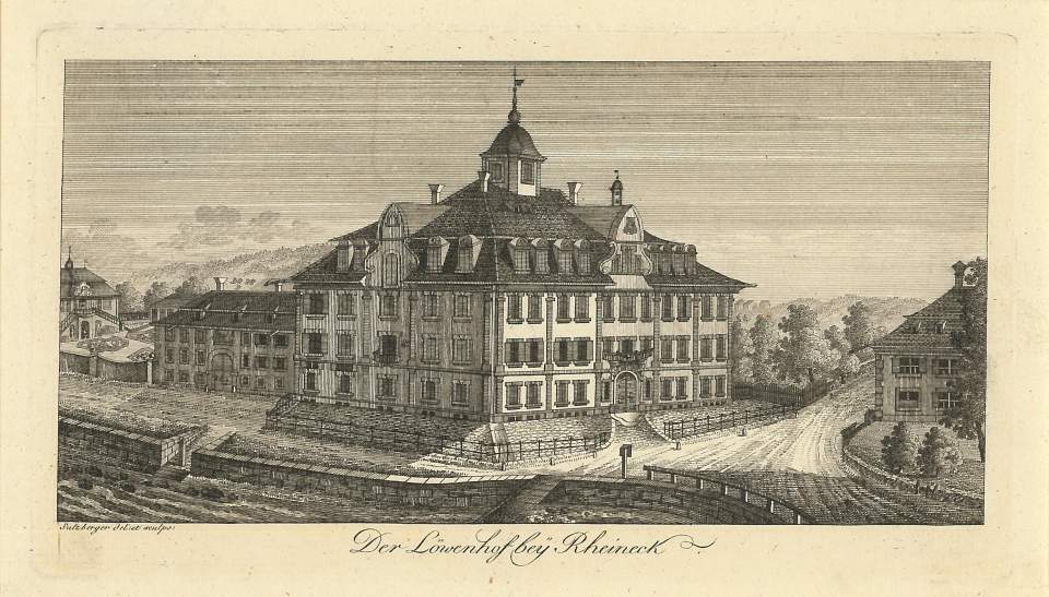 Ansicht Löwenhof, Rheineck