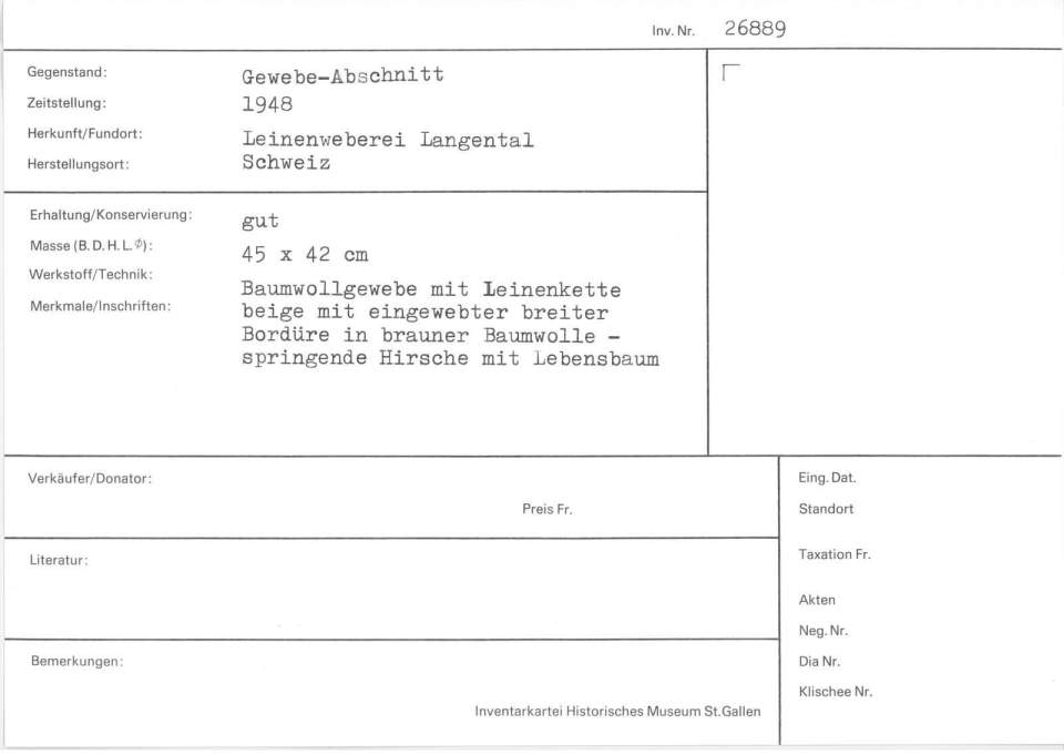 Gewebeabschnitt