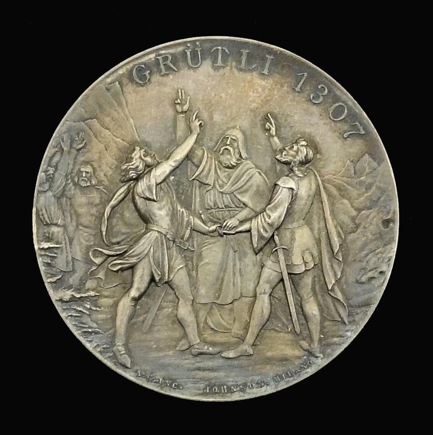 Medaille Eröffnungsschiessen d. Sociétà Ceneroso in Mendrisio