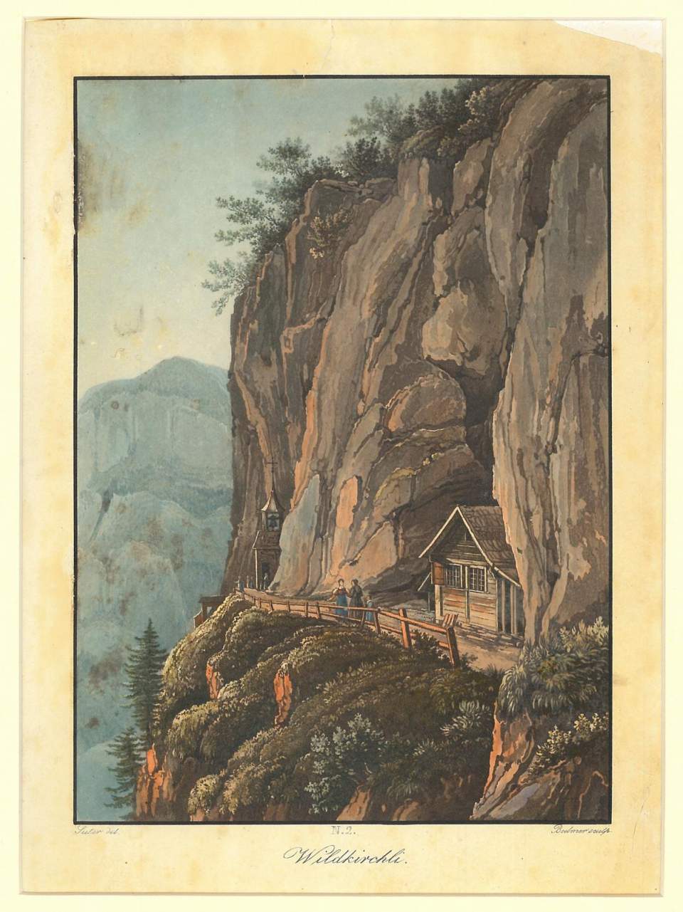 Grafik: Das Wildkirchli