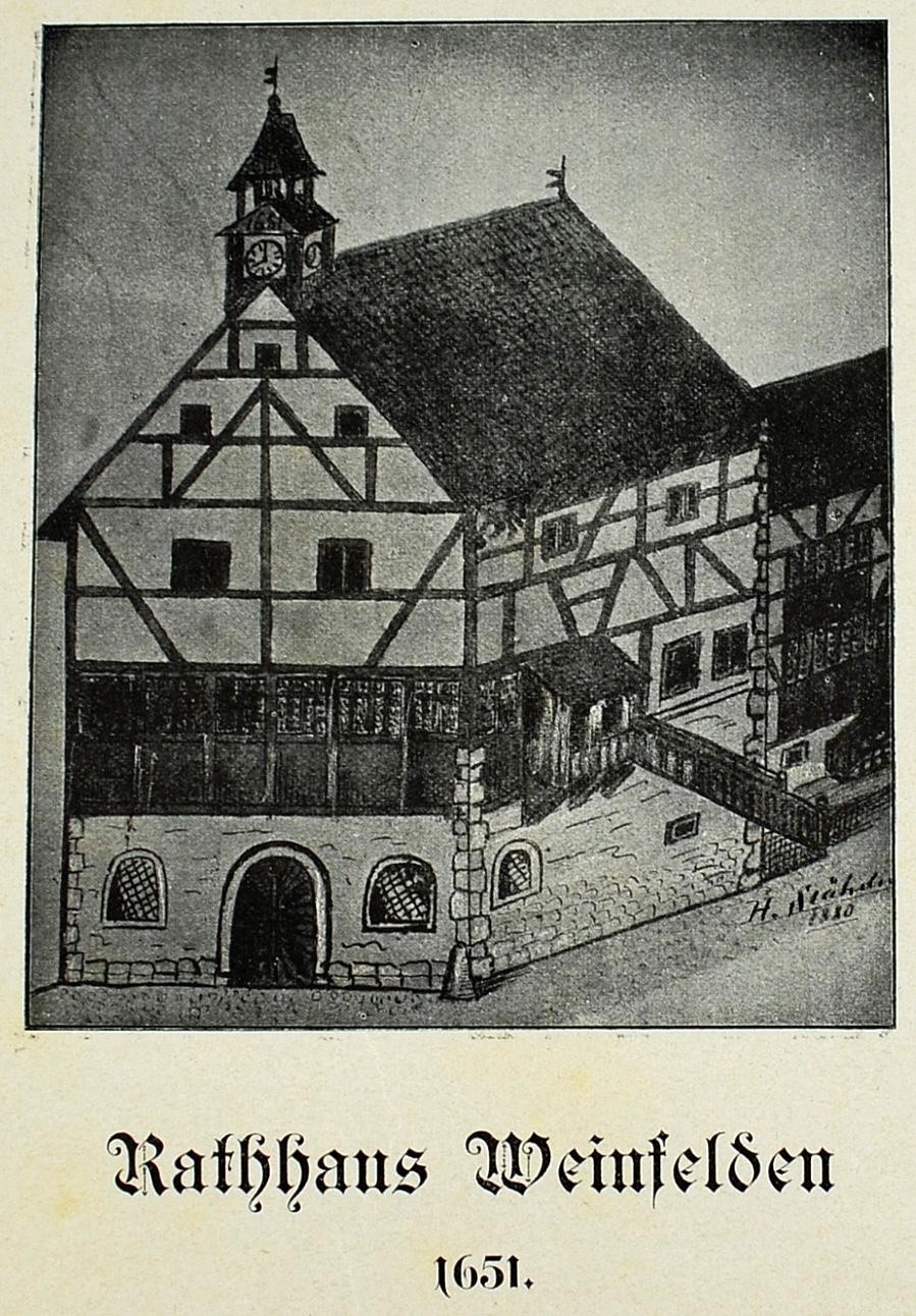 Ansicht Rathaus Weinfelden TG