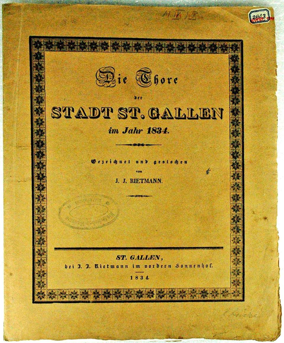 Mappe Stadttore St.Gallen