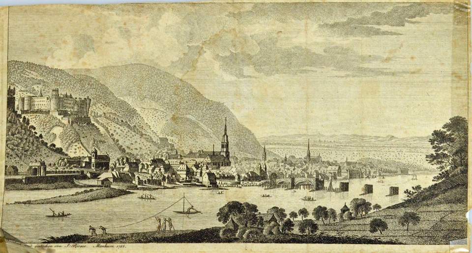 Ansicht Stadt Heidelberg