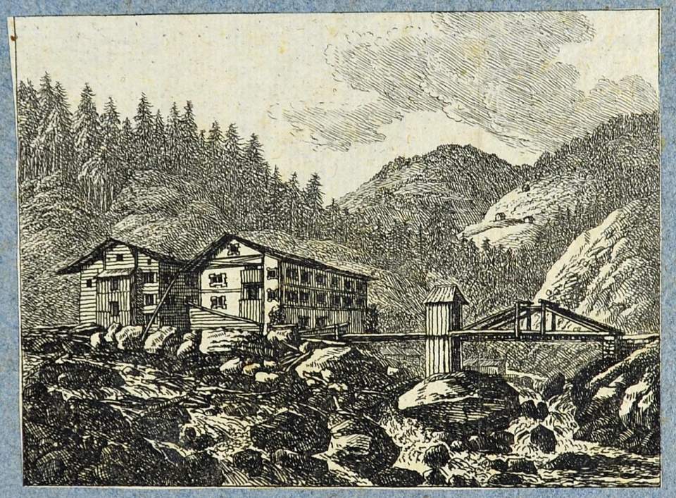 Ansicht Bad Fideris Graubünden