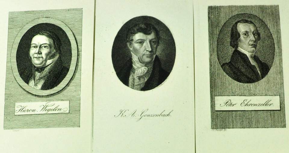 Die Vorsteher der Bürgerschaft, Stadtpräsidenten der Stadt St. Gallen