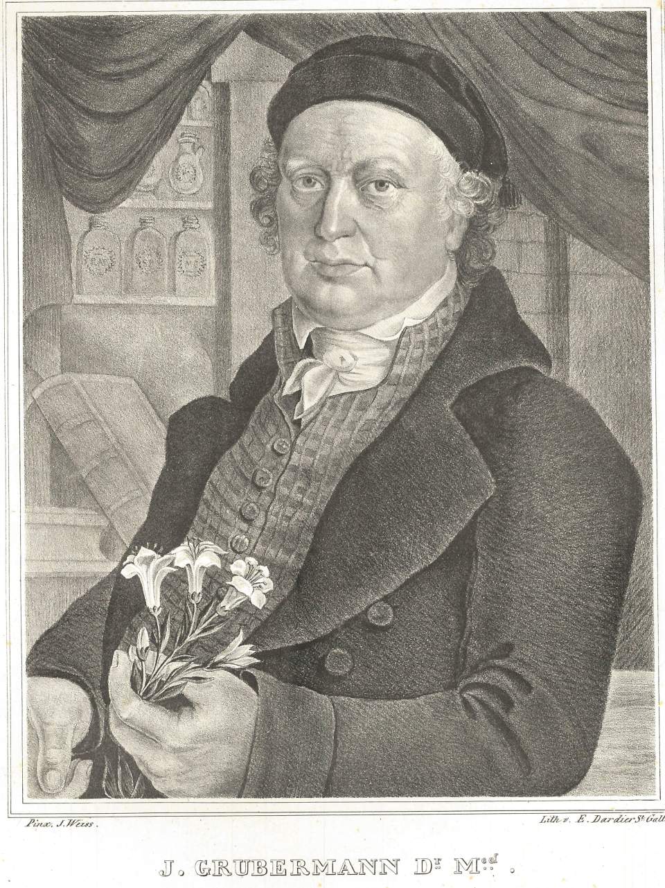 Porträt von Dr. Med. J. Grubenmann