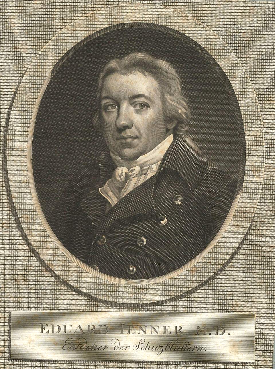 Porträt von Eduard Jenner, M.D.