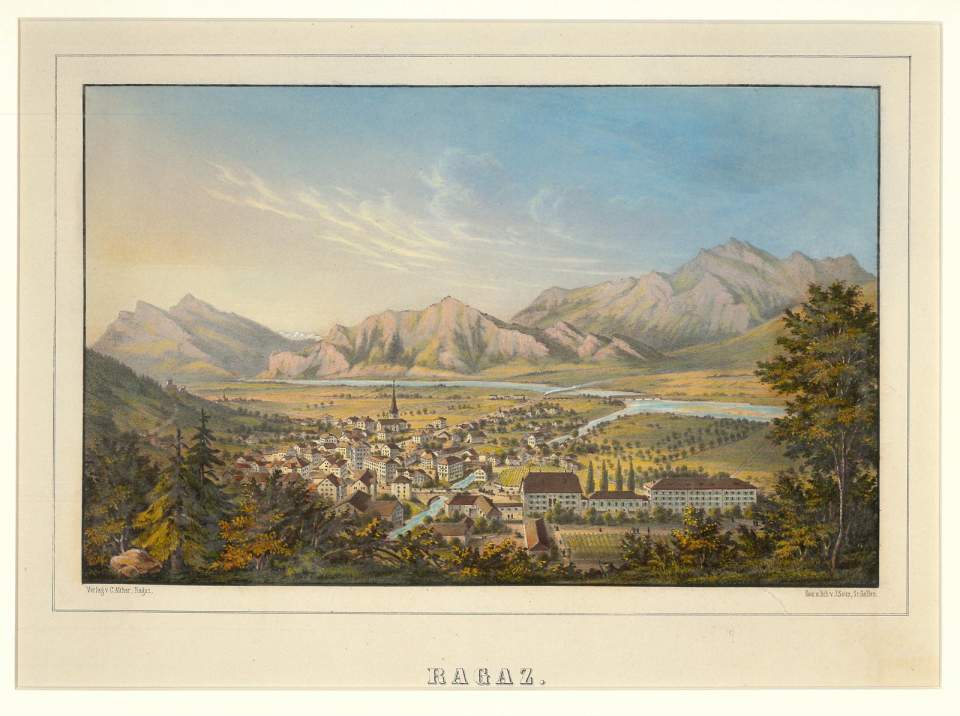 Ansicht von Ragaz