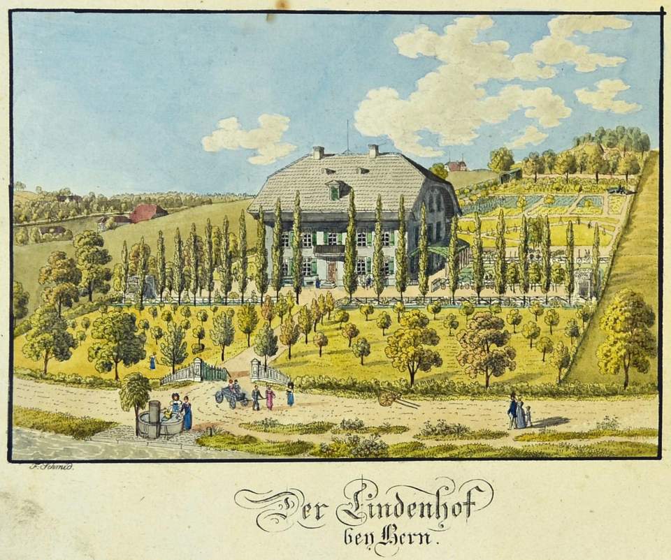 Ansicht Lindenhof bei Bern