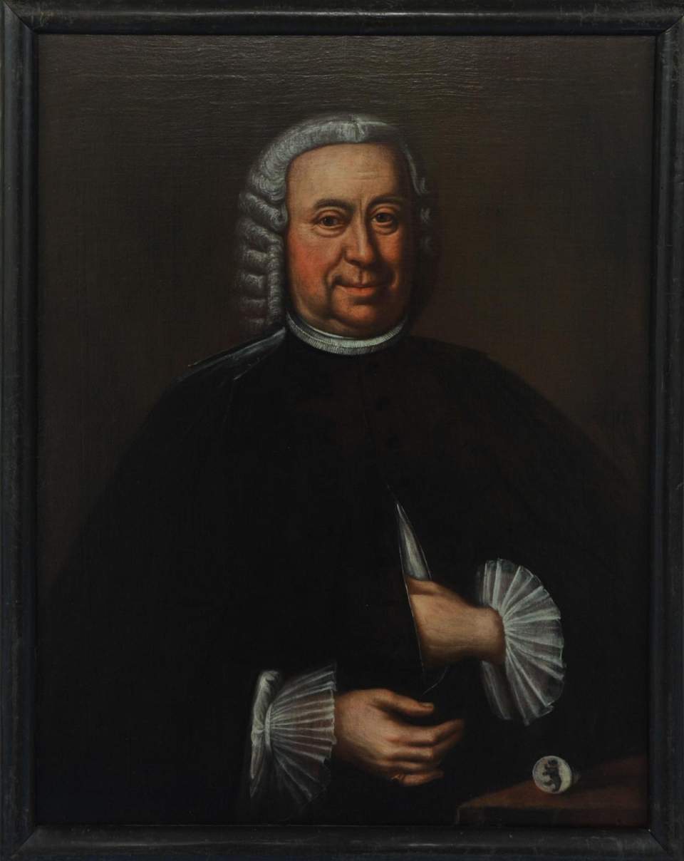 Ölgemälde, Portrait des Christoph Wegelin, Bürgermeister