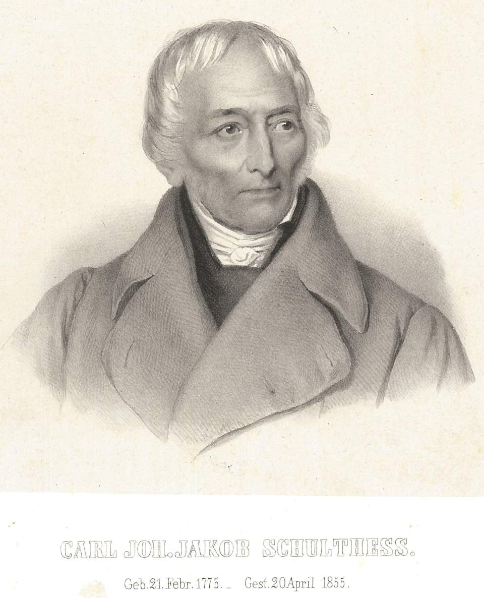 Porträt von Joh. Jak. Schulthess